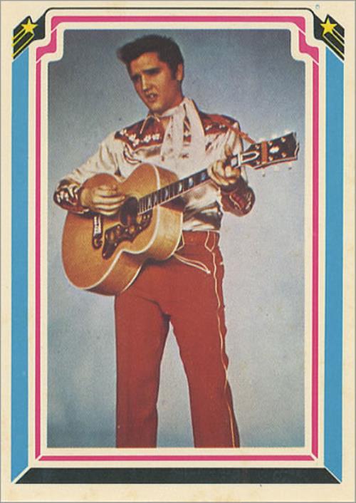 Elvis Presley Complete Set Of Bubblegum Cards US memorabilia